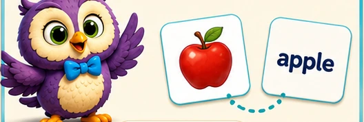 Padanan gambar dan perkataan dalam Word Garden